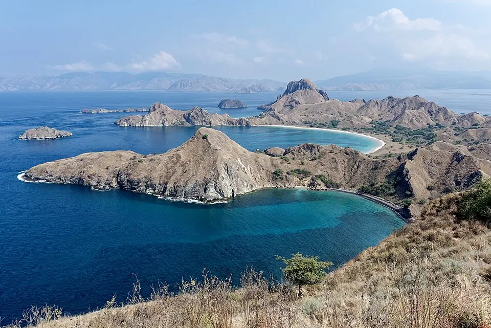 Insel Padar im Komodo-Nationalpark