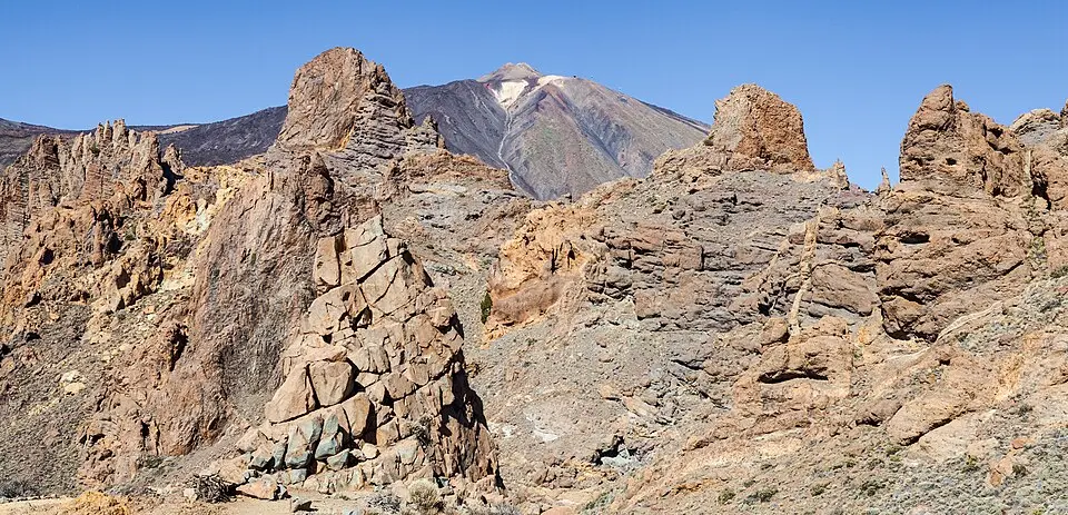 Roques de García im Teide-Nationalpark, 2012